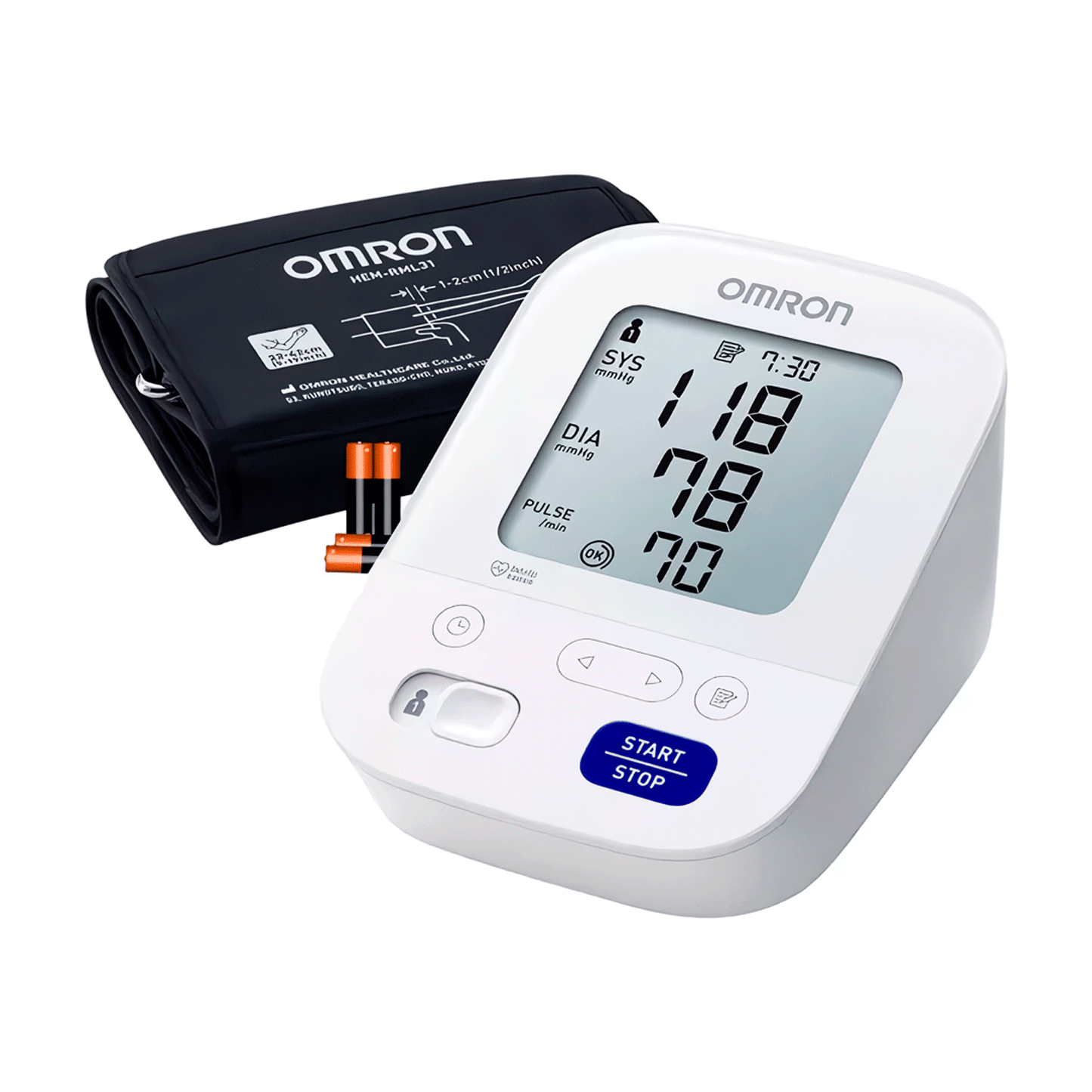 Toma Presión Digital de Brazo Omron M3 HEM-7154 | 2 Usuarios
