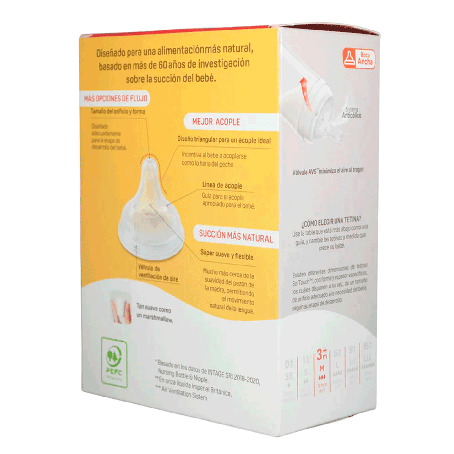 Biberón Mamadera Softouch Fiesta 2 con Asa 240 ml Pigeon