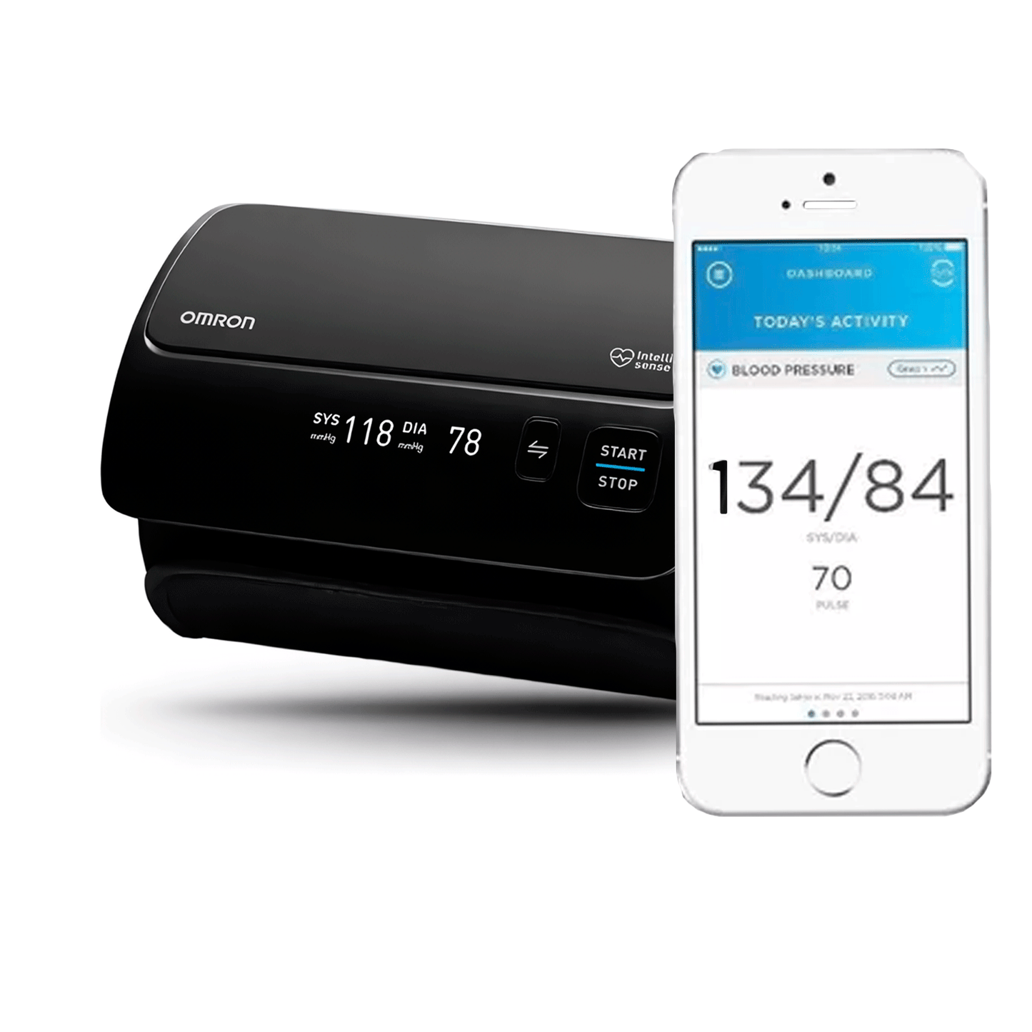 Toma Presión Digital de Brazo Automático Omron HEM-7600T Bluetooth