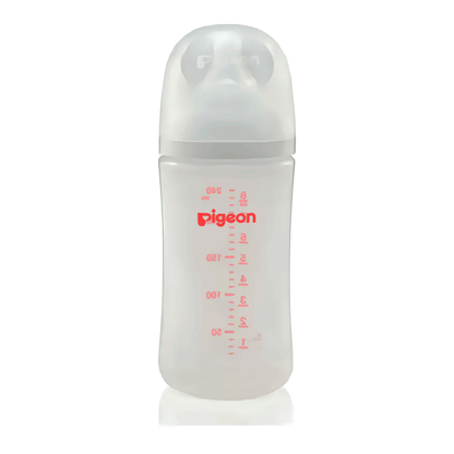Mamadera Softouch Boca Ancha 240Ml Pp 3+ m  Pigeon