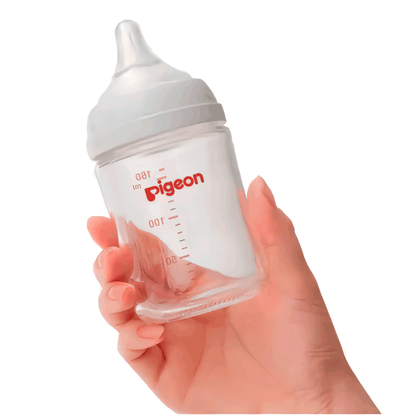 Mamadera Softouch Boca Ancha 240Ml Pp 3+ m  Pigeon