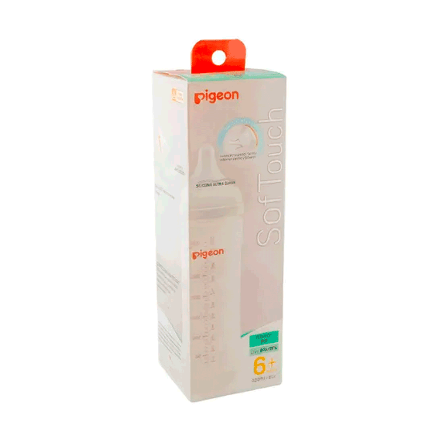 Mamadera Biberón Softouch Pp 330 Ml Color Blanco Pigeon