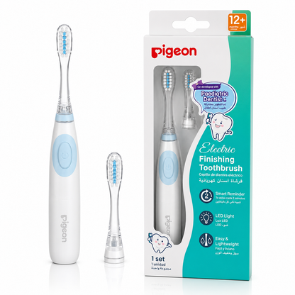 Cepillo de Dientes Eléctrico para Bebés 12M+ Pigeon