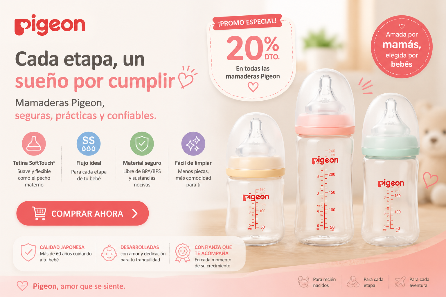 Pigeon Mamaderas