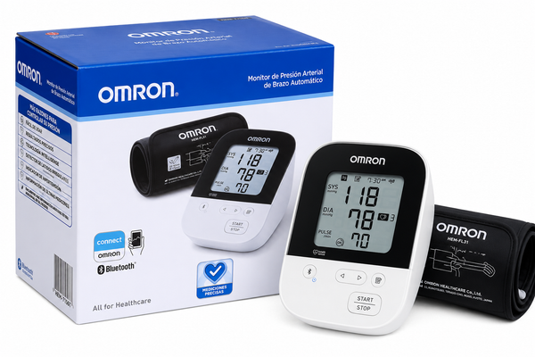 Toma Presión Digital de Brazo Omron HEM-7156T Bluetooth