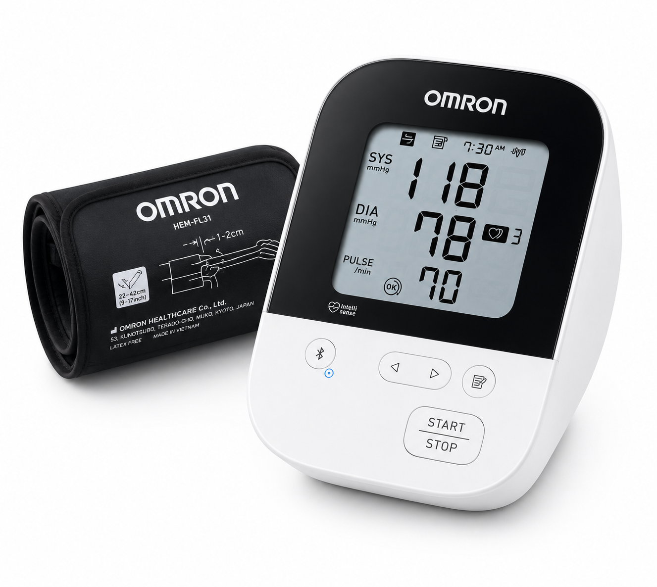 Toma Presión De Brazo Omron Hem-7156T - Tensiometro